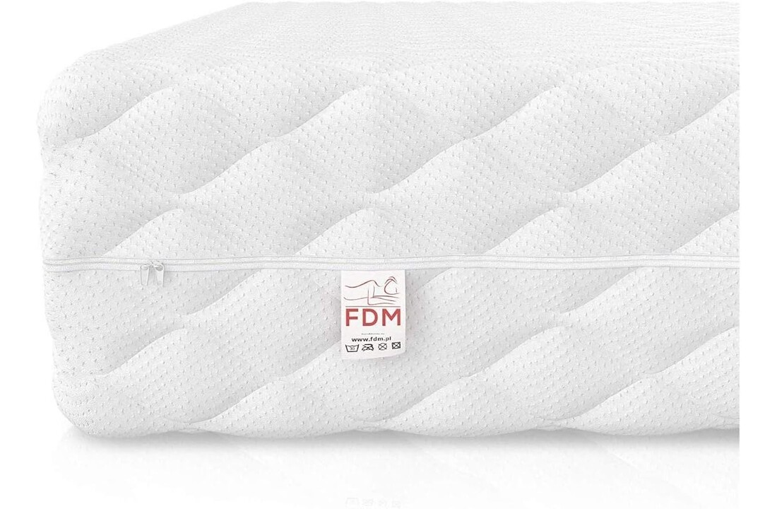 Schuimmatras 120x200 | HR-schuim | 15cm dik | Wit