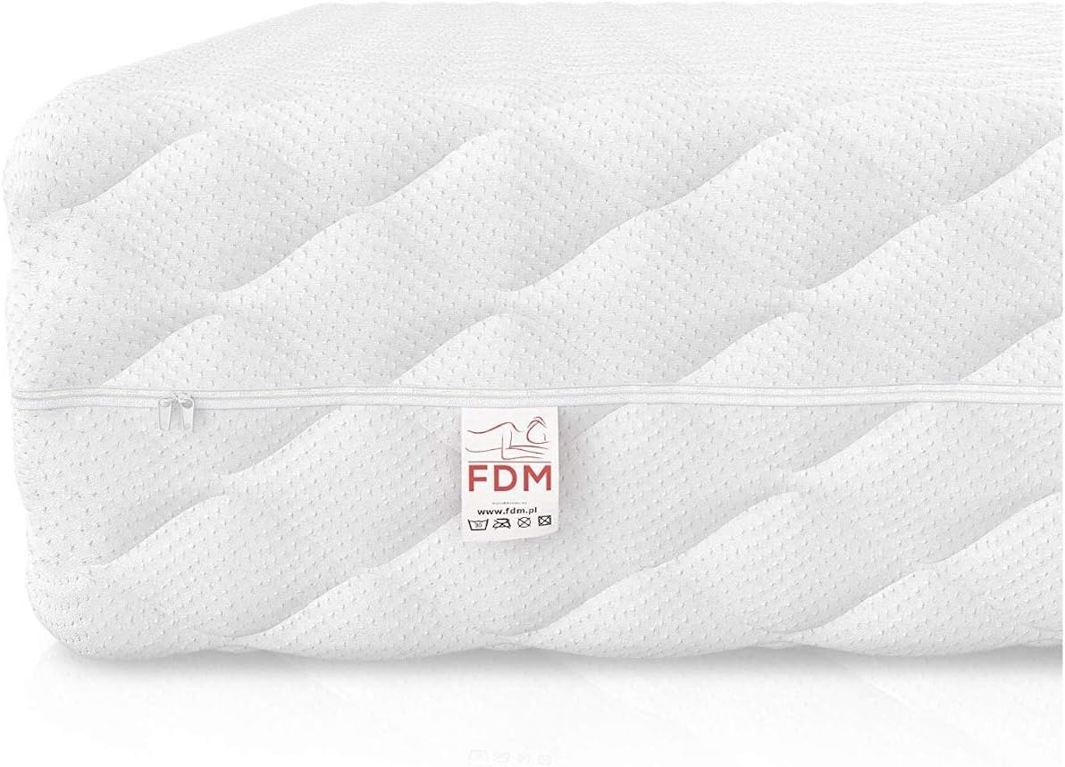 Matras HR schuim 120x200cm H3 Wit 15cm dik