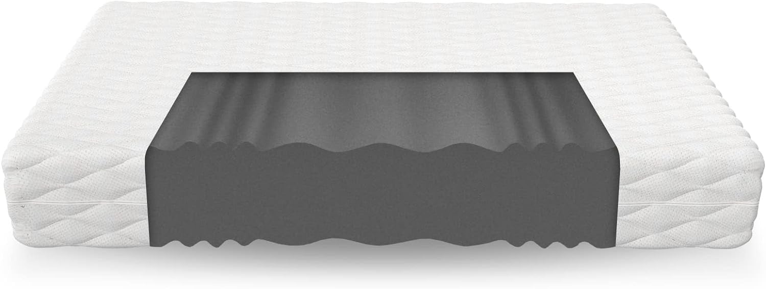 Matras HR schuim 120x200cm H3 Wit 15cm dik