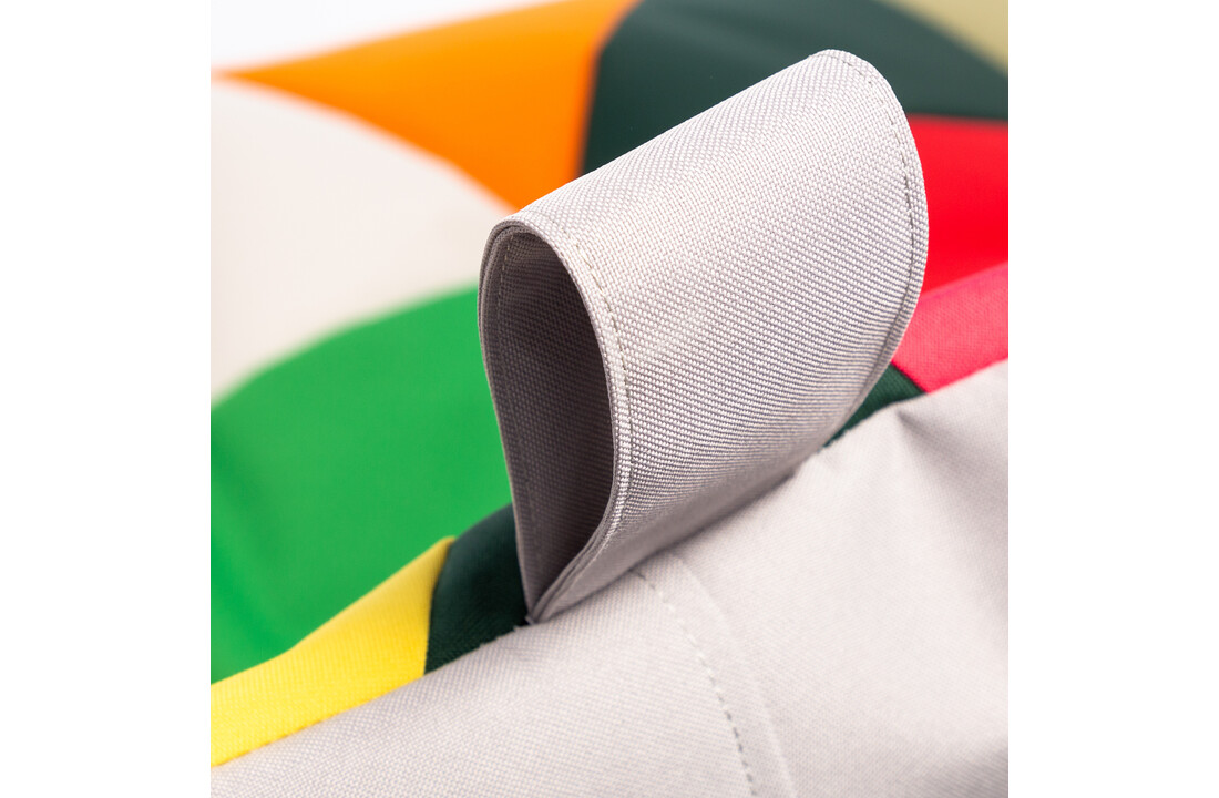 Zitzak buiten waterdicht - 100x80x85cm - Taupe/Multicolor Outdoor Polyester