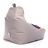 Zitzak taupe groot - KEIKO - 100x80x85 cm - Outdoor Polyester