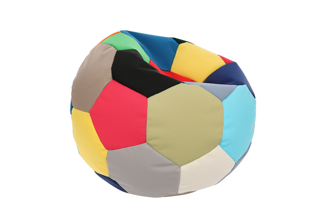 Voetbal zitzak buiten Ø 65 cm M - Multicolor Outdoor Polyester