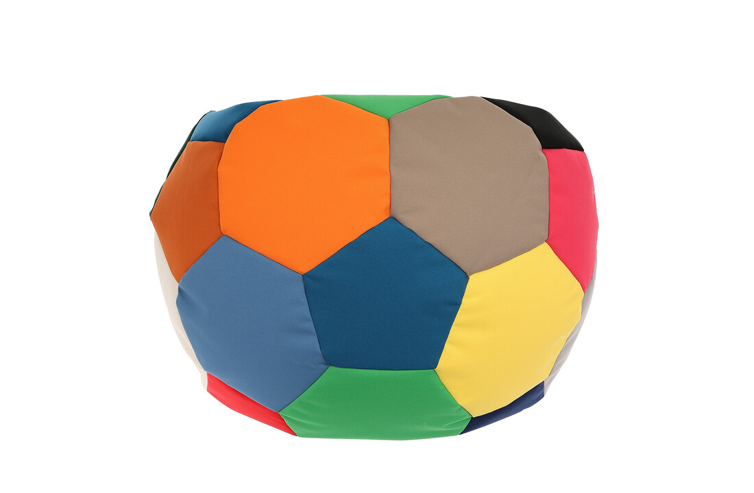 Voetbal zitzak buiten Ø 65 cm M - Multicolor Outdoor Polyester