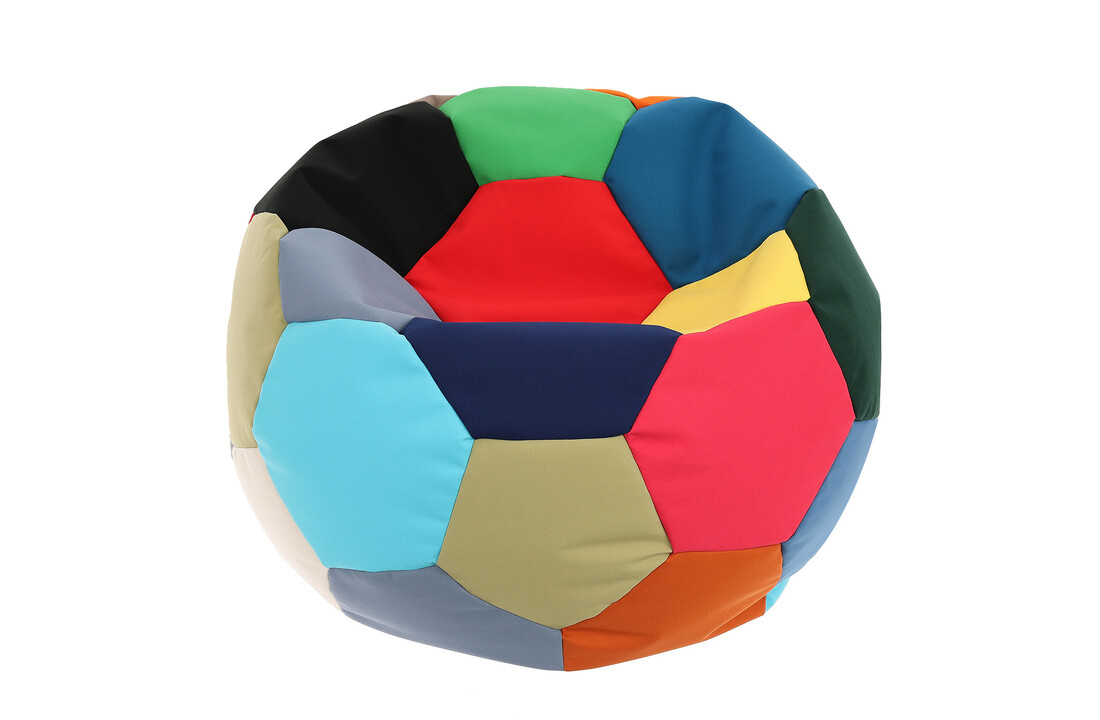 Voetbal zitzak buiten Ø 65 cm M - Multicolor Outdoor Polyester