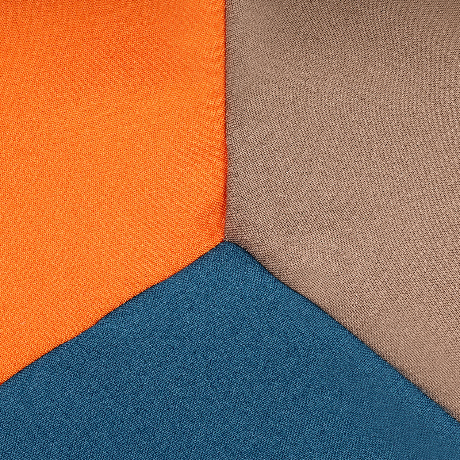 Buiten zitzak waterdicht voetbal design - Ø 65 cm - multicolor