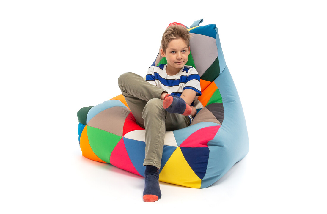 Zitzak buiten - Waterdicht Outdoor Polyester 100x80x85 cm Lichtblauw