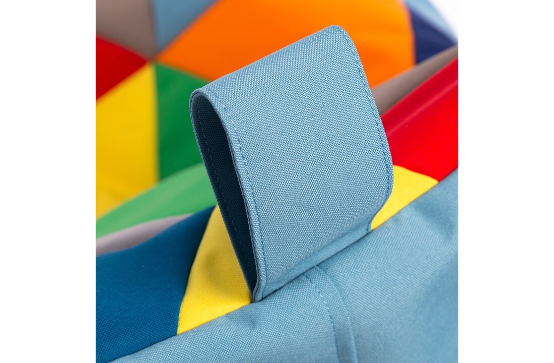 Waterdichte zitzak KEIKO 100x80x85 cm lichtblauw outdoor polyester