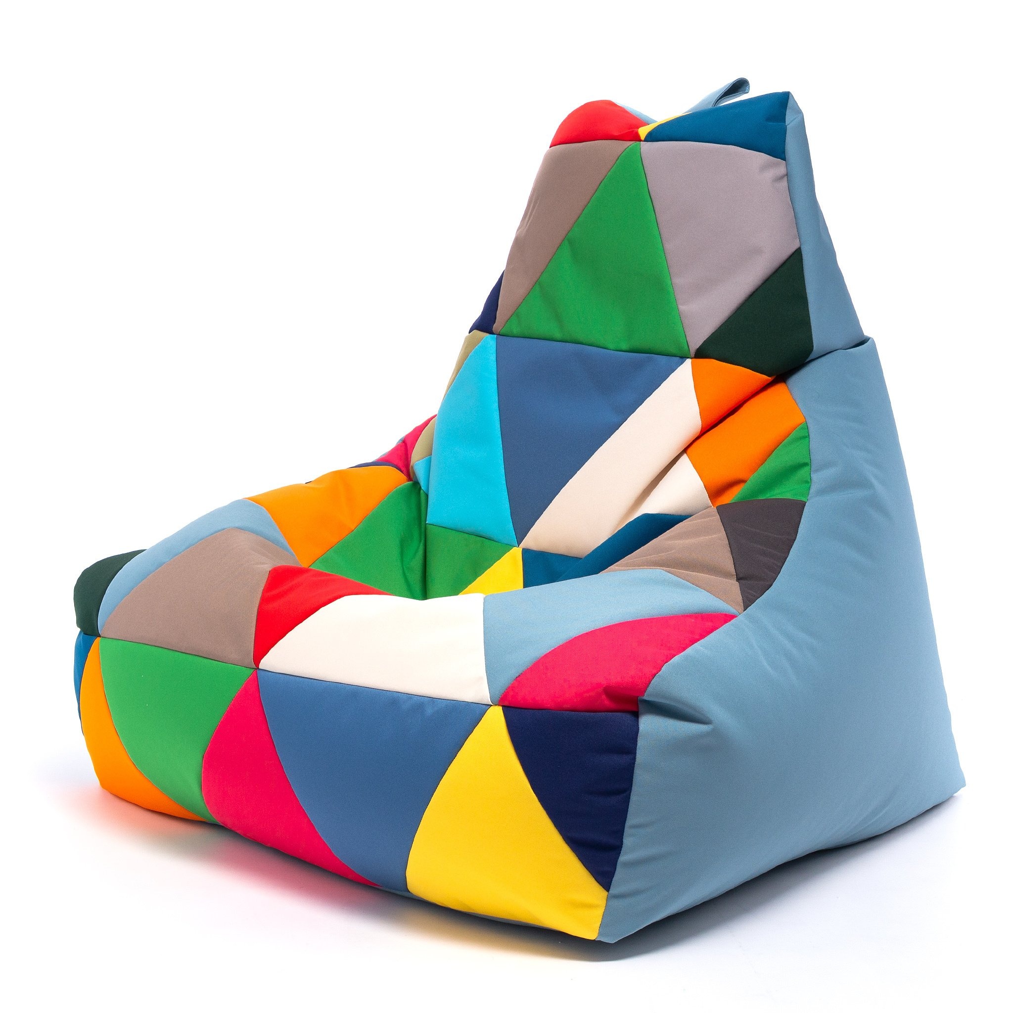 Grote zitzak buiten - KEIKO lichtblauw, 100x80x85 cm, outdoor polyester
