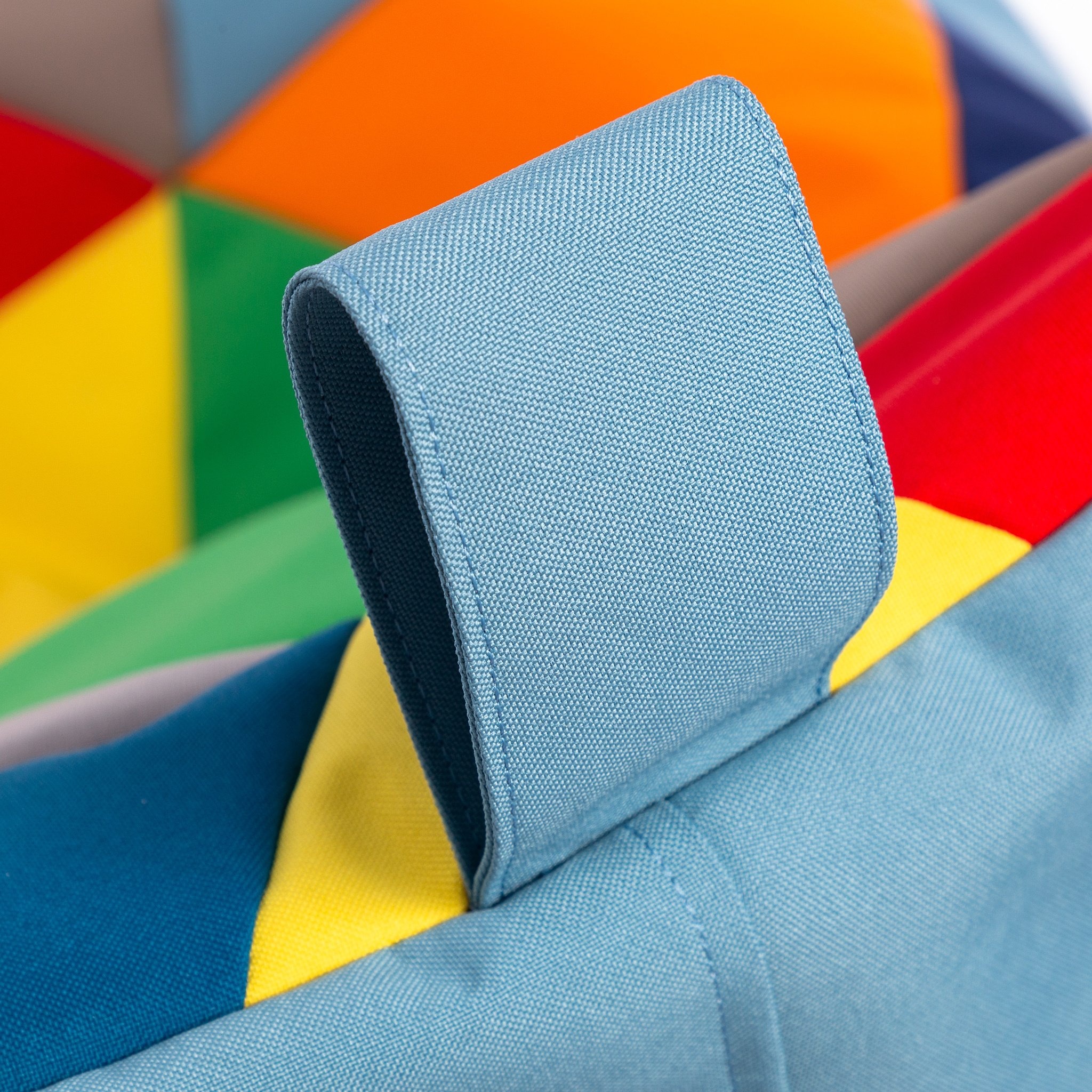 Grote zitzak buiten - KEIKO lichtblauw, 100x80x85 cm, outdoor polyester