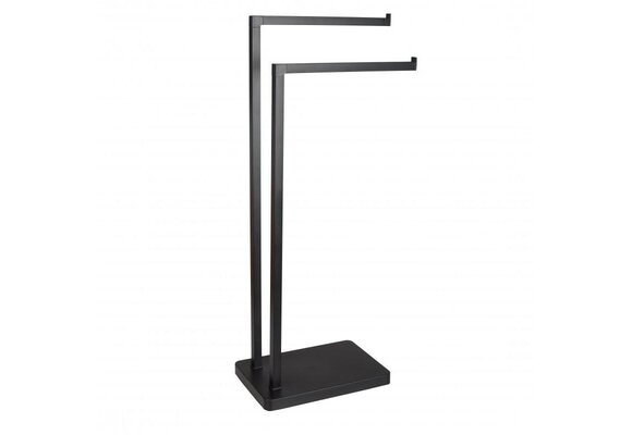 Kledingrek metaal zwart staal 80,5 cm hoog - Vrijstaand