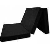 Opklapmatras 120x200 | Compact, Comfortabel & Multifunctioneel | Zwart Foam