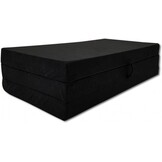 Campingmatras opvouwbaar 120x200x10cm zwart foam