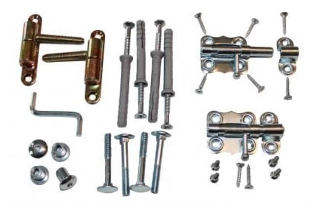 Extra breed traphek | Hout | 102-182 cm breed x 84 cm hoog