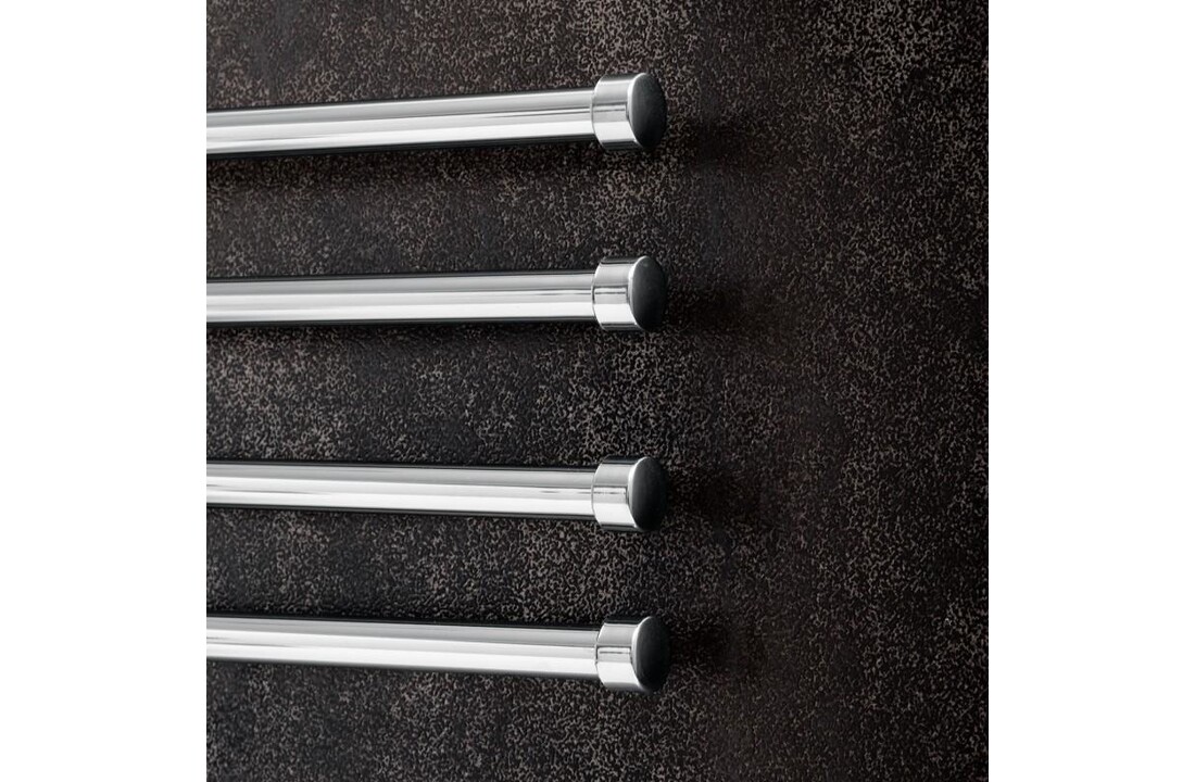 Handdoekenrek draaibaar - Wandmontage - 47x24 cm - Chroom Staal