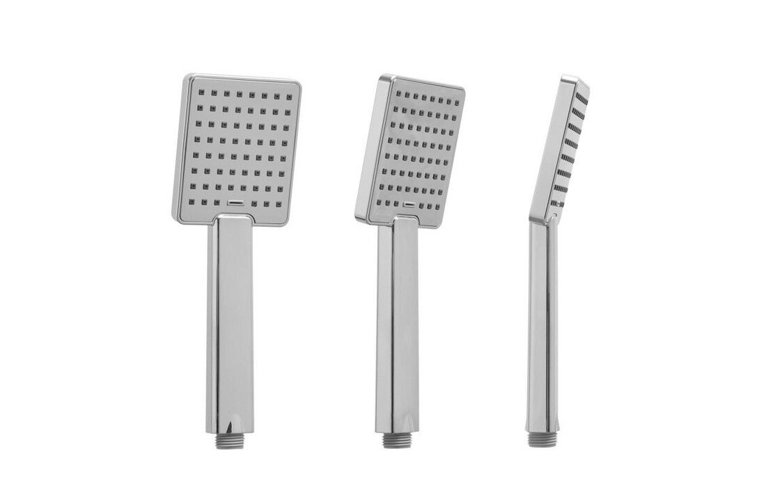 Doucheset met regendouche - 30cm - Messing - Chroom