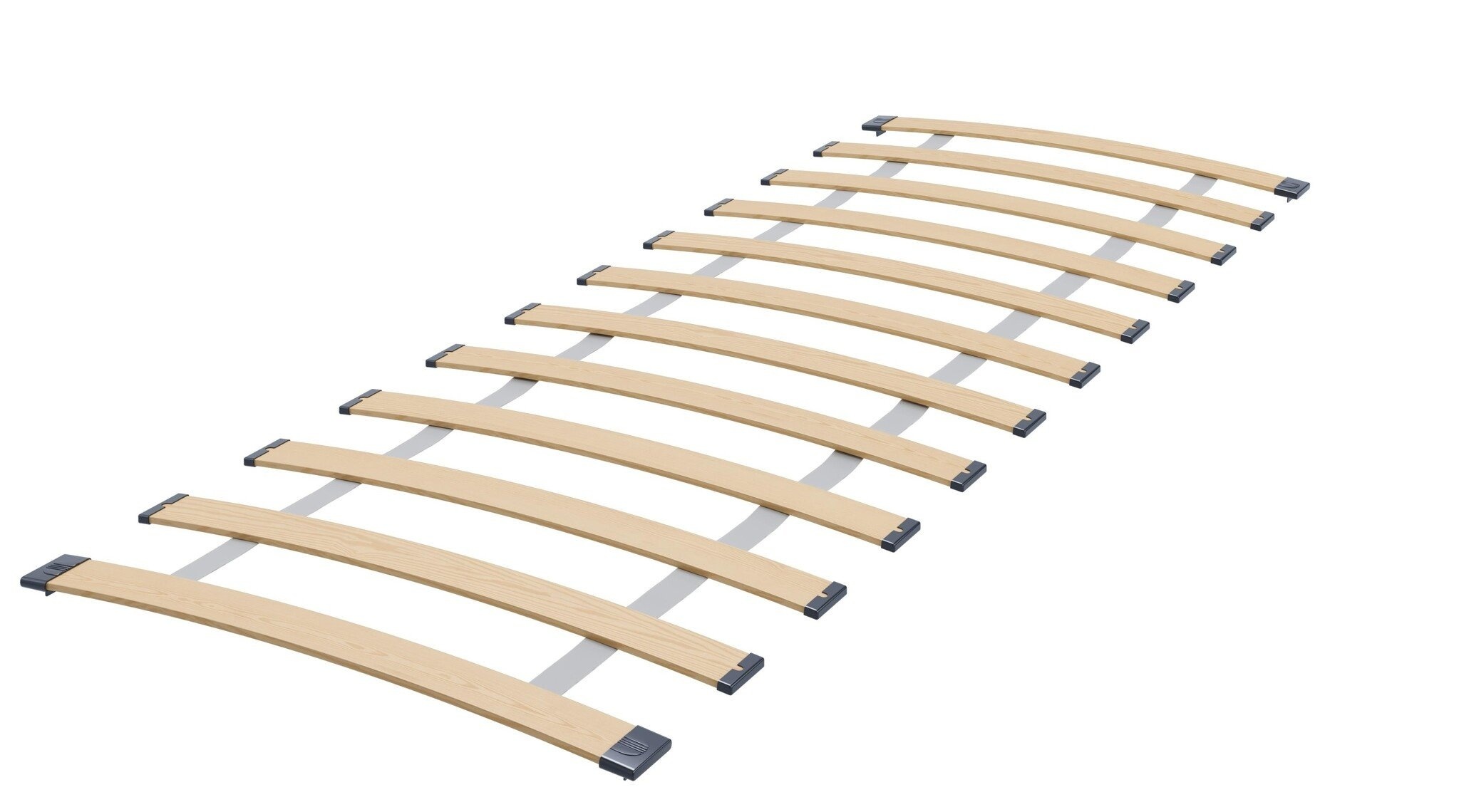 Kinderbed met hekje - wit - 160x80cm - met matras