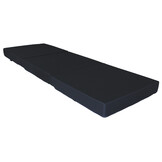 Opvouwbaar logeermatras 195x65x10 cm donkergrijs waterdicht polyester