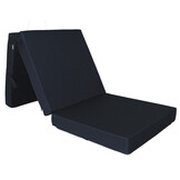 Waterdicht logeermatras - 195x65x10cm - Donkergrijs - Polyester