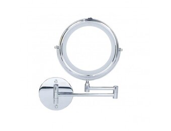 Vergrootspiegel badkamer 5x vergroting, 20cm, chroom