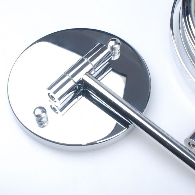 Vergrootspiegel badkamer 5x vergroting, 20cm, chroom