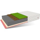 Schuimmatras 140x200cm - H3/H4, 22cm dik, 7 zones, Geheugenschuim