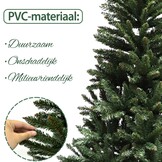 Kunstspar 220cm groen PVC - Realistisch & Onderhoudsvrij
