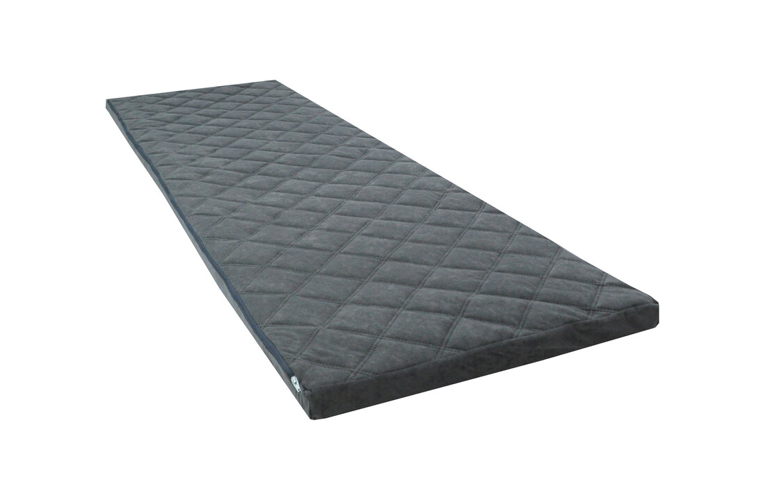 Opklapmatras Grijs 60x198x5cm - Comfortabel Opvouwbaar Slaapmatras