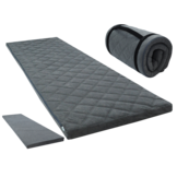 Opklapmatras Grijs 60x198x5cm - Comfortabel Opvouwbaar Slaapmatras