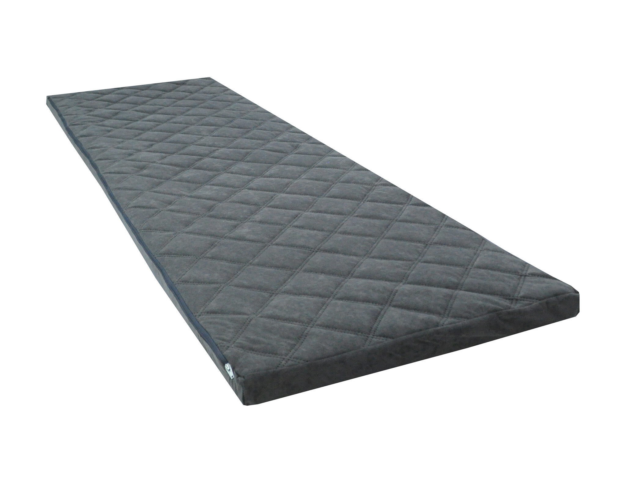 Slaapmat 60x198cm grijs – comfortabel en opvouwbaar logeermatras