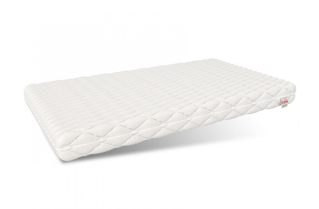 Schuimmatras kokos 160x200cm H3/H4 Wit Polyurethaanschuim