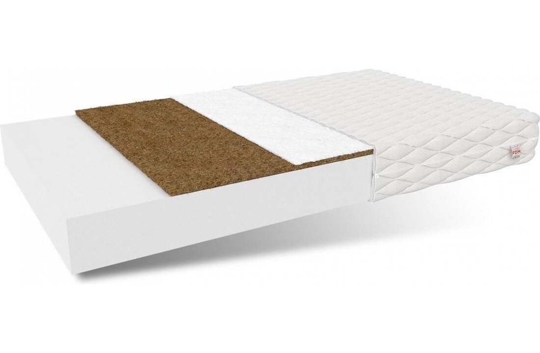 Matras dik 11cm 160x200cm Schuim H3/H4 Polyurethaan Wit