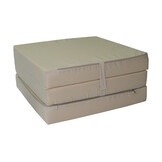 Schuimmatras Beige Opvouwbaar 195x65x10cm Waterdicht H2
