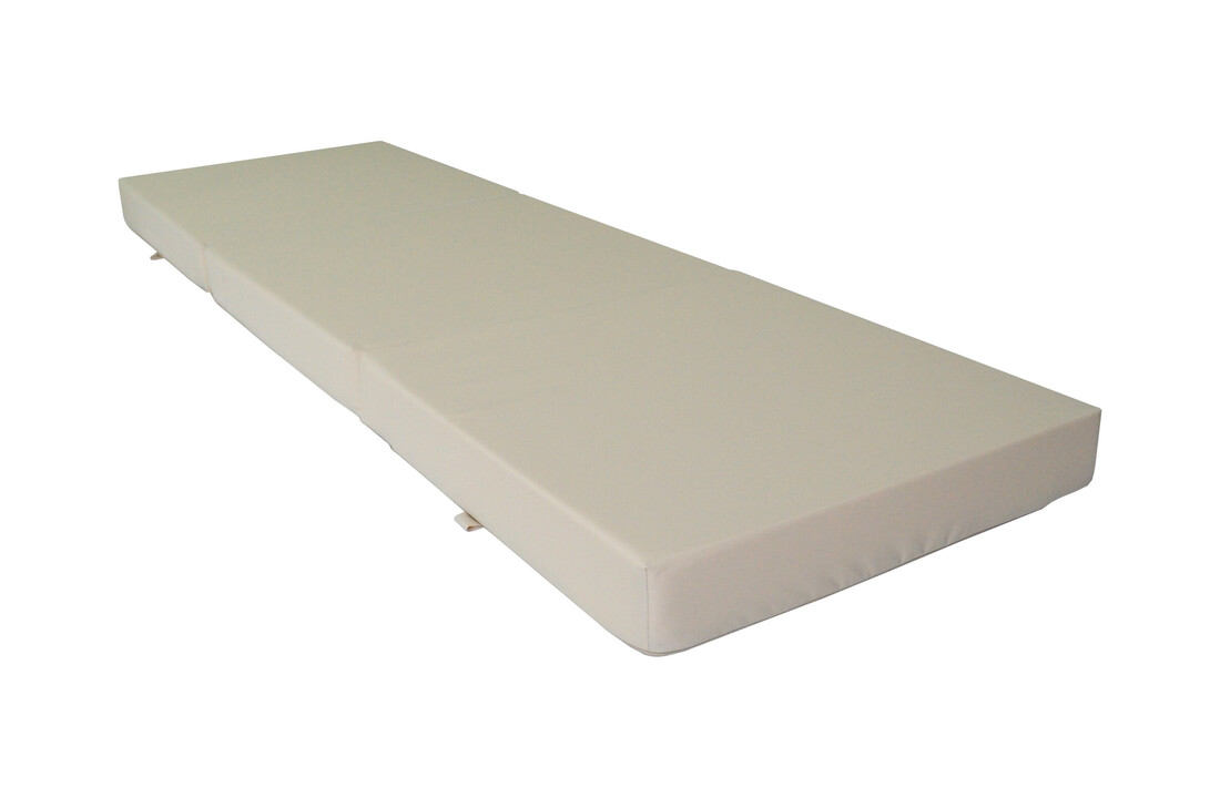 Schuimmatras Beige Opvouwbaar 195x65x10cm Waterdicht H2