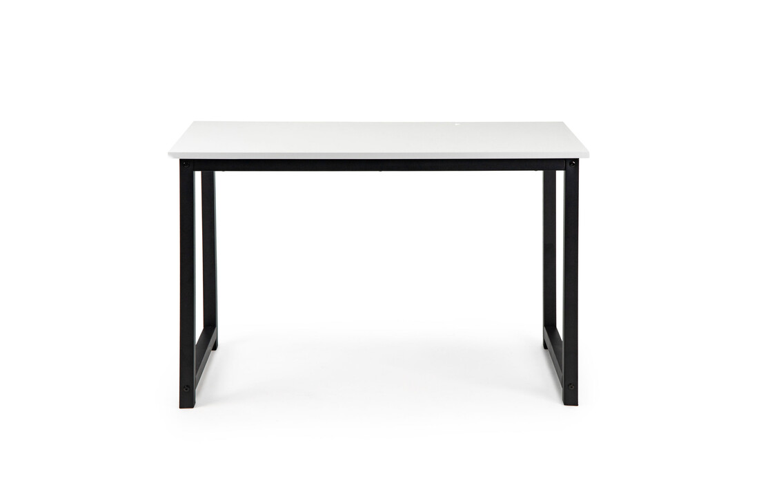 Kinderbureau wit – 120x60 cm – Gelamineerd spaanplaat & metaal