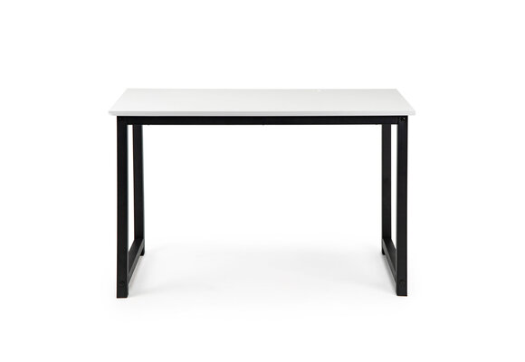 Kinderbureau wit – 120x60 cm – Gelamineerd spaanplaat & metaal