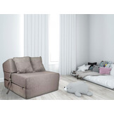 Futon matras grijs - 70x200x15cm foam logeermatras