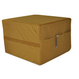 Logee matras opklapbaar 195x65x15 cm okergeel T-25 schuim