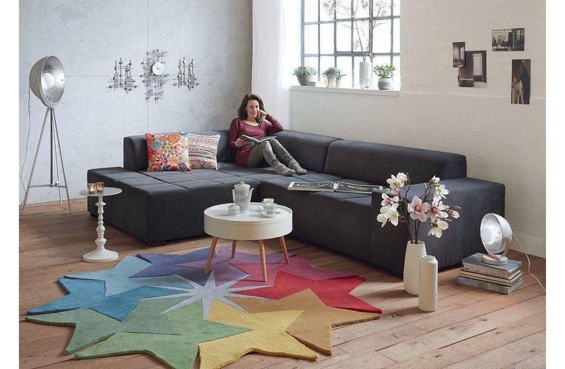 Houten salontafel wit 60x60x40 cm met opbergruimte