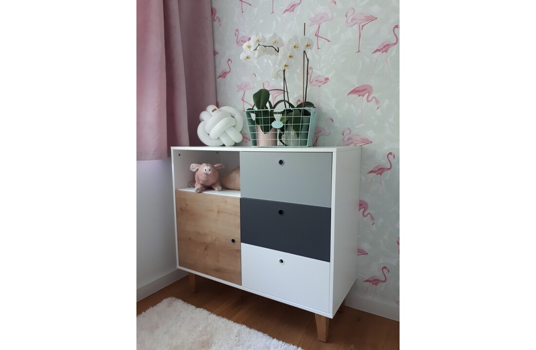 Decoratie kussen knot 30x30cm creme katoen handgemaakt