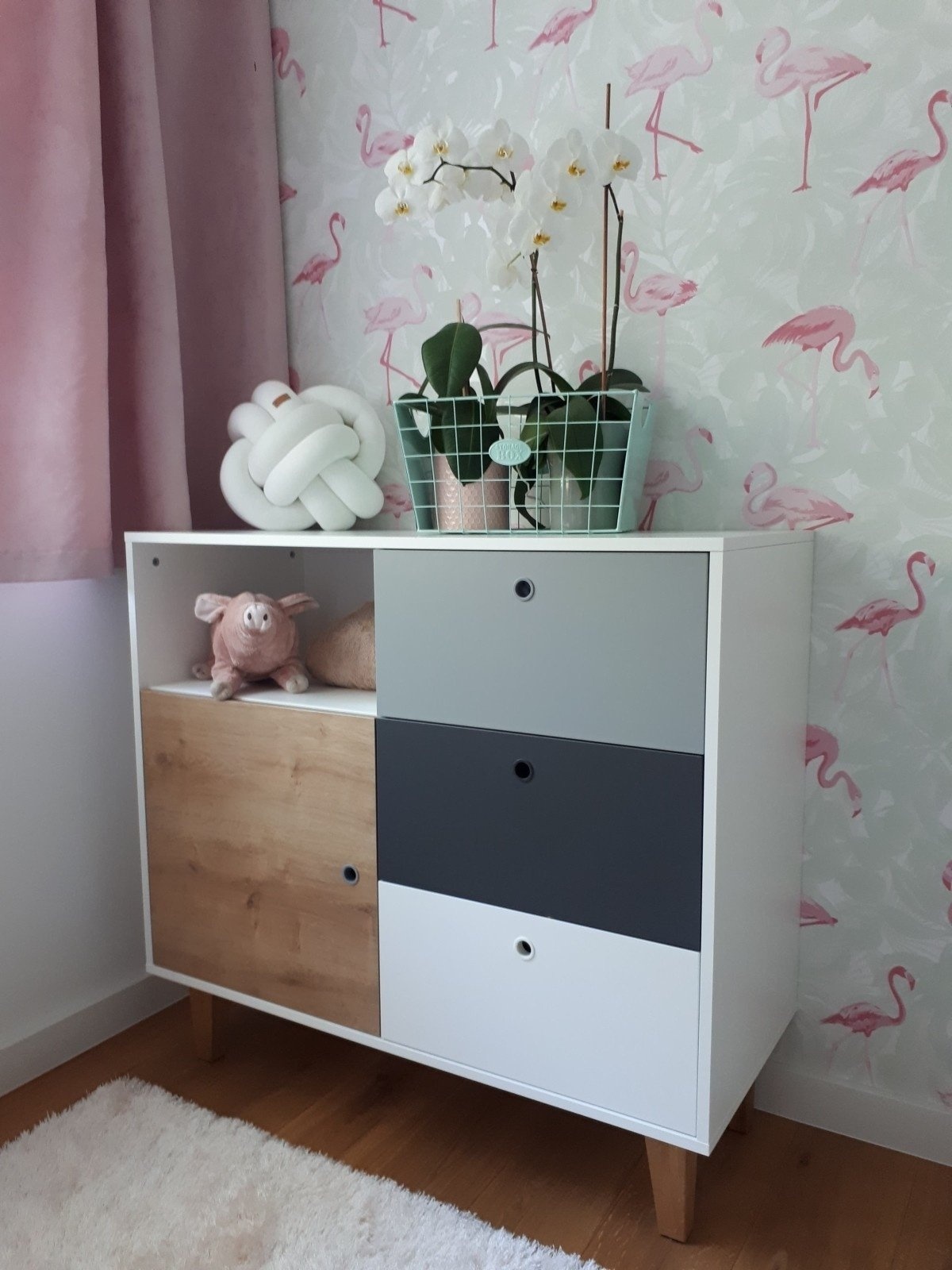 Sierkussen 30x30 creme | Uniek knoopkussen | Katoen | Handgemaakt