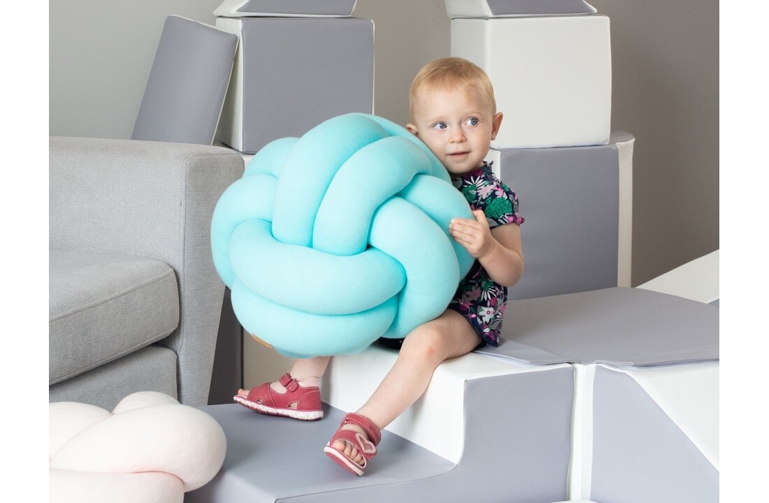 Sierkussen 35x35 cm - Crème | Katoen | Kindveilig | Handgemaakt