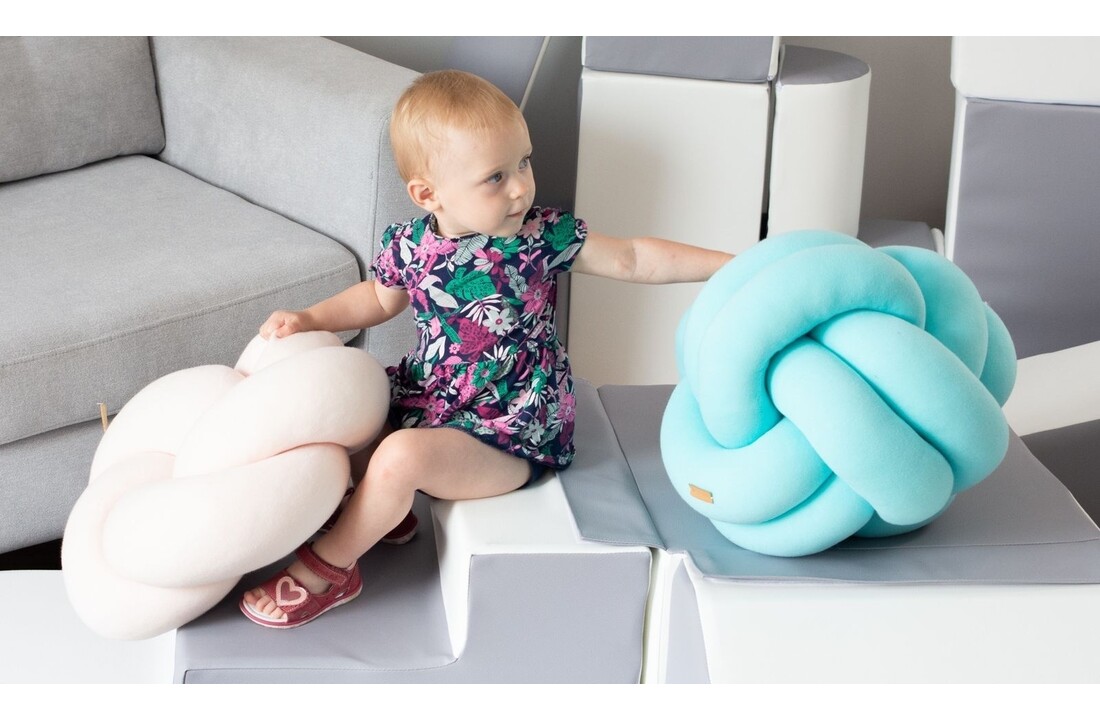 Sierkussen 35x35 cm - Crème | Katoen | Kindveilig | Handgemaakt