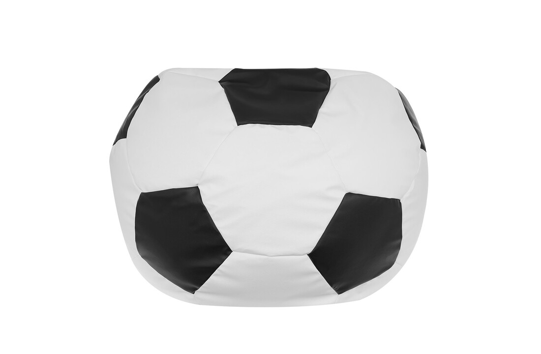 Voetbal zitzak Slovenië - Ø 90 cm - Eco-leer - Blauw/Rood/Wit