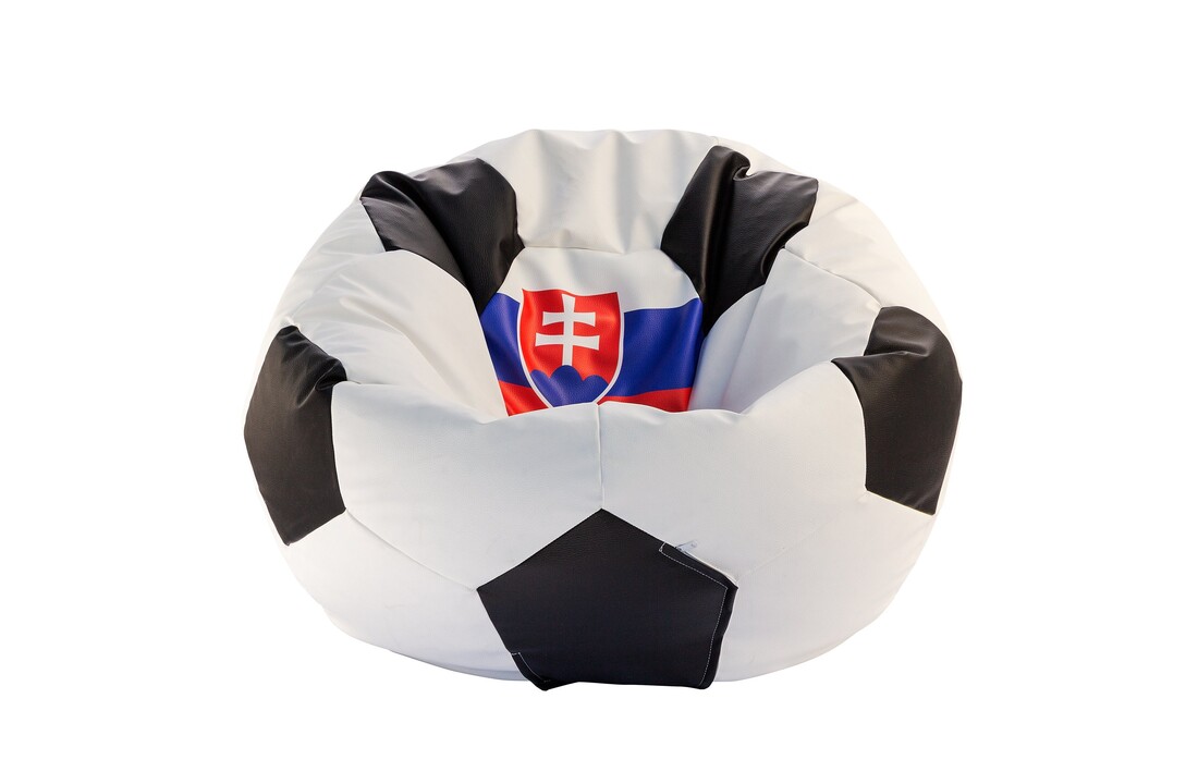 Voetbal stoel - Slowakije EURO 2024 - Ø 90cm - Eco-leer