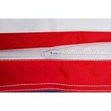 Beanbag sterren en strepen - 180x140cm - Rood/Blauw/Wit