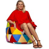 Zitzak kunstleer 110cm | Mix Kleuren | EU Geproduceerd | CE Keurmerk