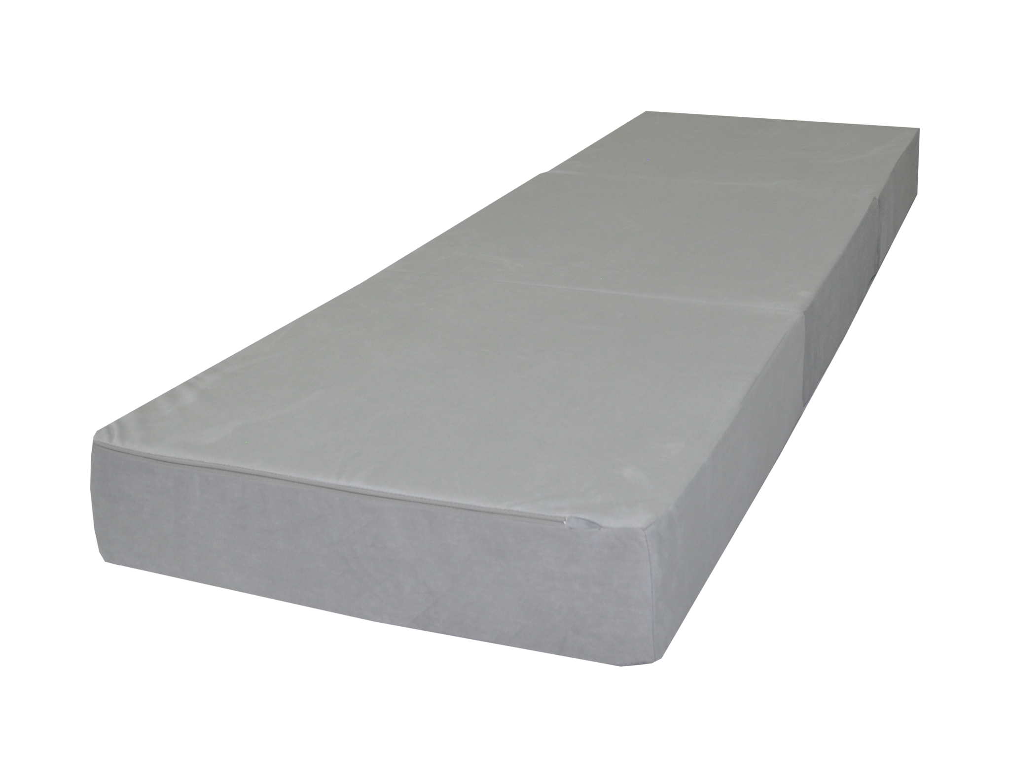 Opklapmatras | 195x65x15cm Grijs | Schuimmatras H2
