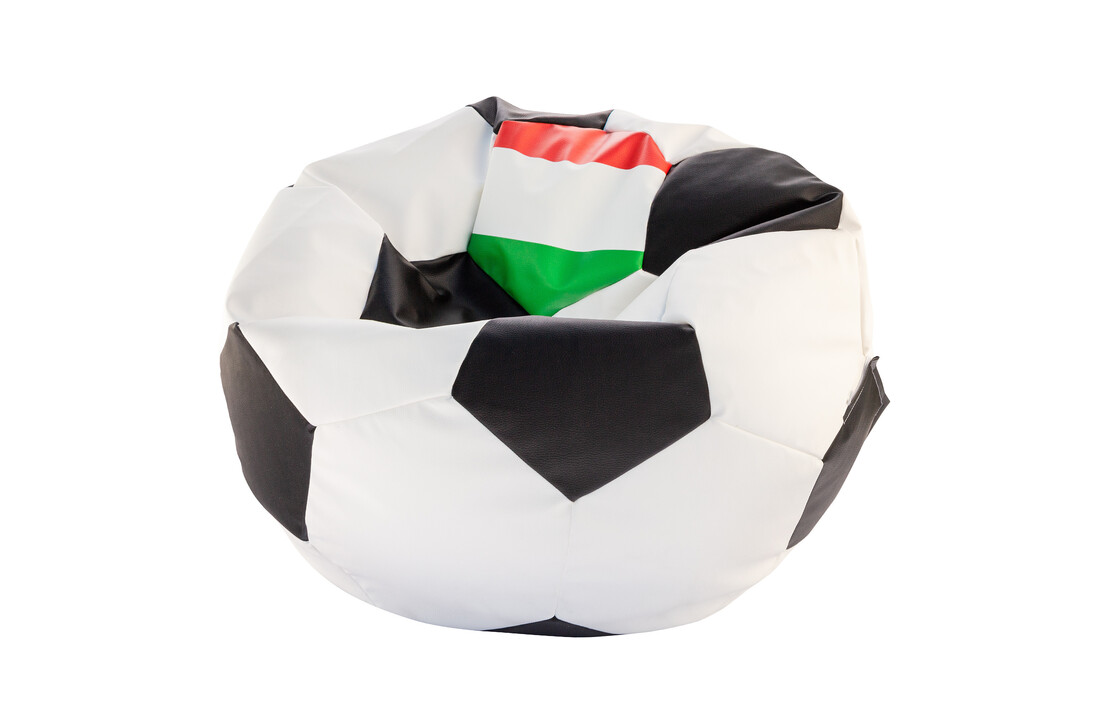 Zitzak EK 2024 Hongarije - Voetbal Ø 90cm Eco-leer