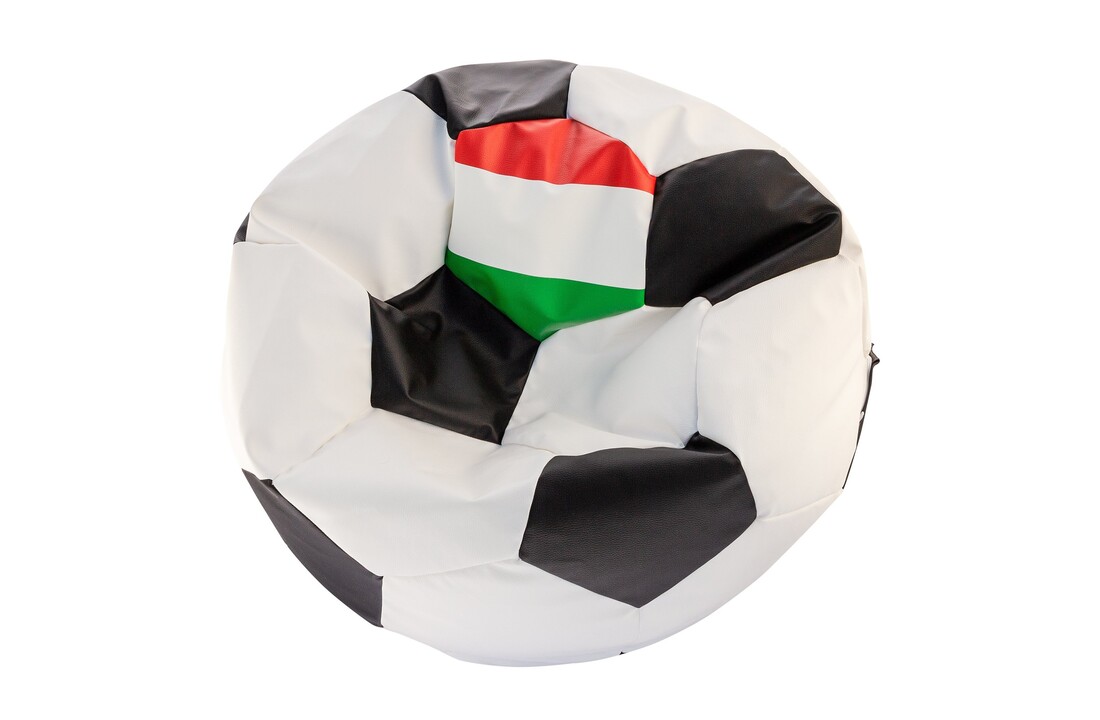Zitzak voetbal kind - EURO 2024 - L - Ø 90cm - Hongarije