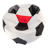 Zitzak kinderen voetbal - Ø 90 cm, Eco-leer, Polen